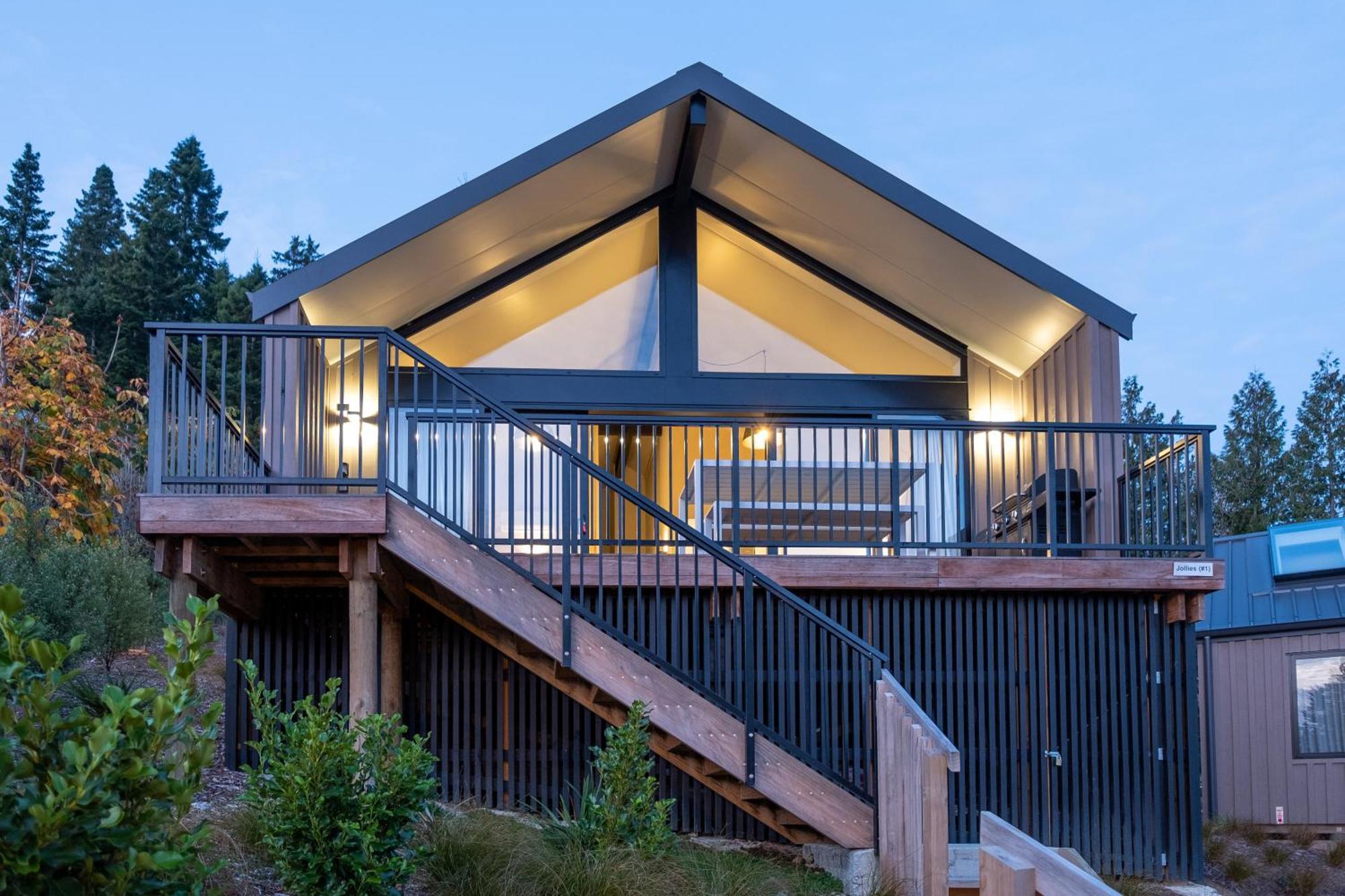 Jollies Lodge Townhouse Hanmer Springs Exterior foto